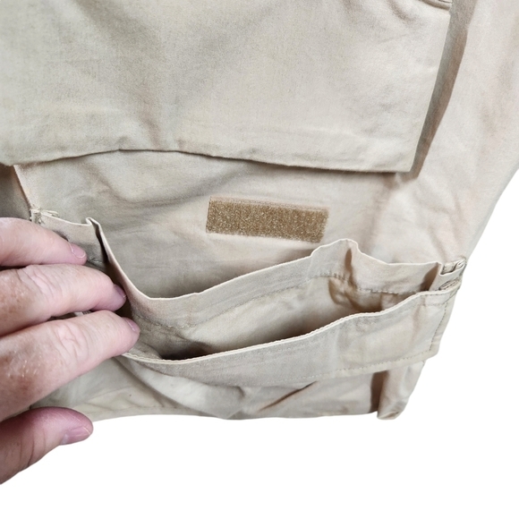 Woolrich Rugged Fishing Vest Tan, sz L - Picture 5 of 13